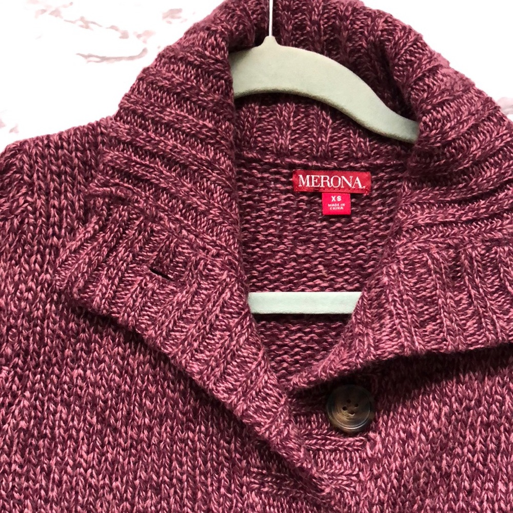 Knee-length button-down cardigan - Picture 4 of 5